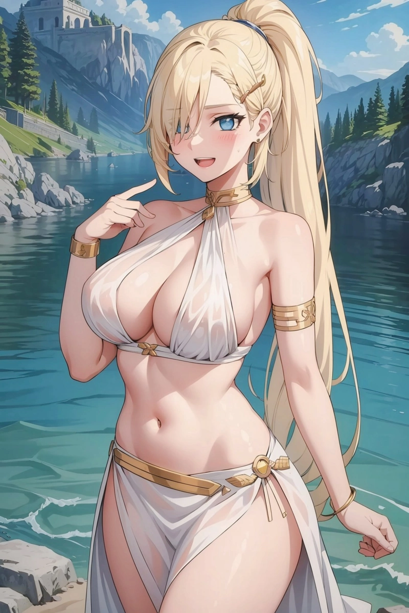 Hình ảnh Ino hentai đồ lộ da thịt trắng 